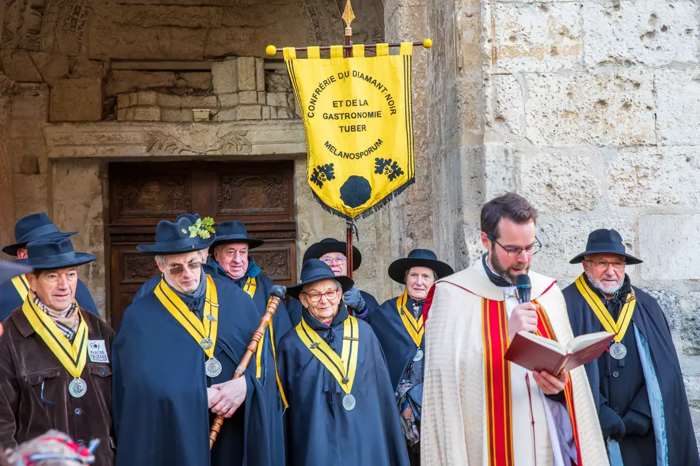Confrérie du Diamant Noir à Saint-Paul-Trois-Châteaux