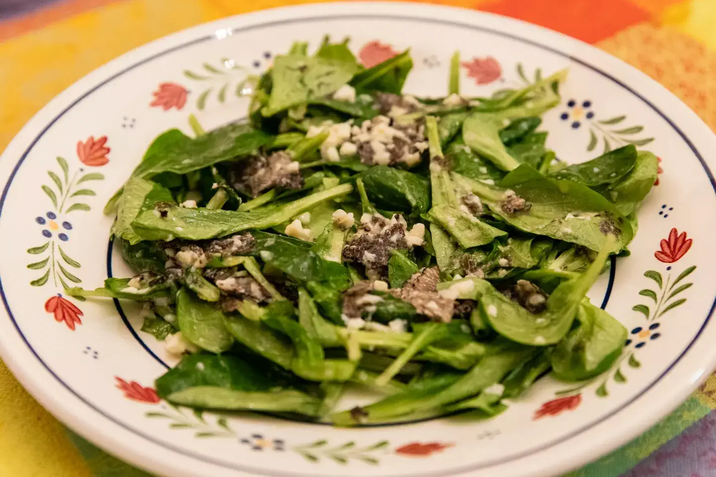 Entrée du repas truffé